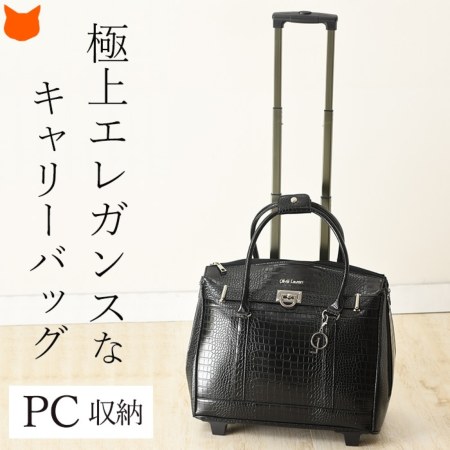 おしゃれな働く女性のビジネスキャリーバッグ