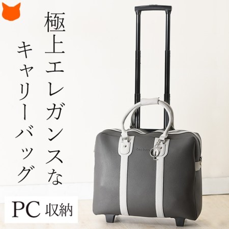 おしゃれな働く女性のビジネスキャリーバッグ