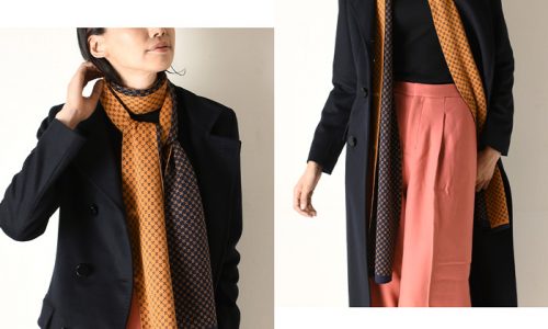 JOUY（Les toile de Jouy）ストールモデル画像