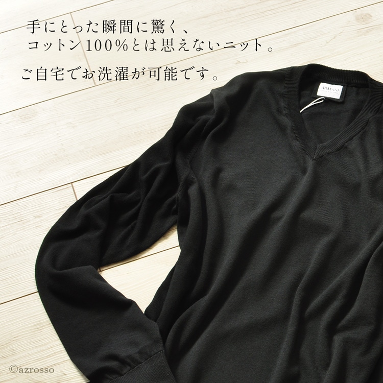 美品☆ARMANI COLLEZIONI♡シルク\u0026コットンニットトップス