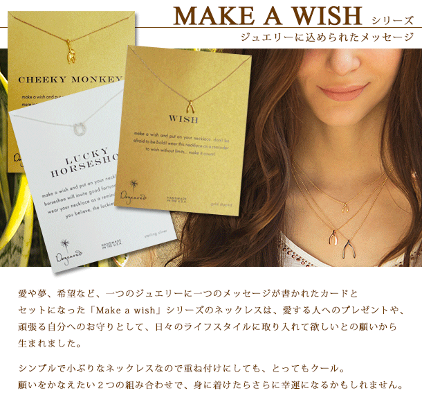 make a wish シリーズ 説明画像