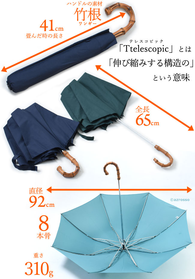 レディース 折りたたみ傘 フォックスアンブレラズ Fox Umbrella Shop
