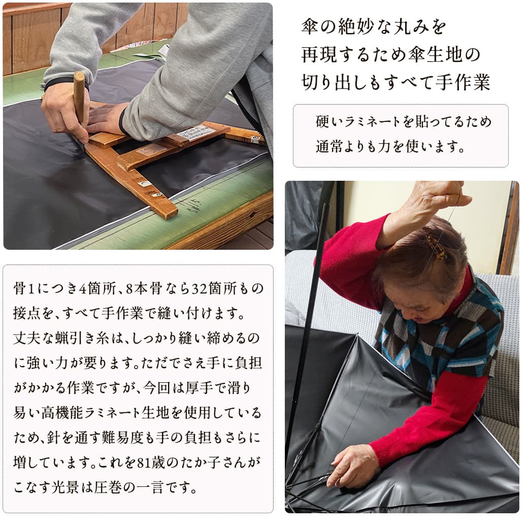 手作業の製作工程
