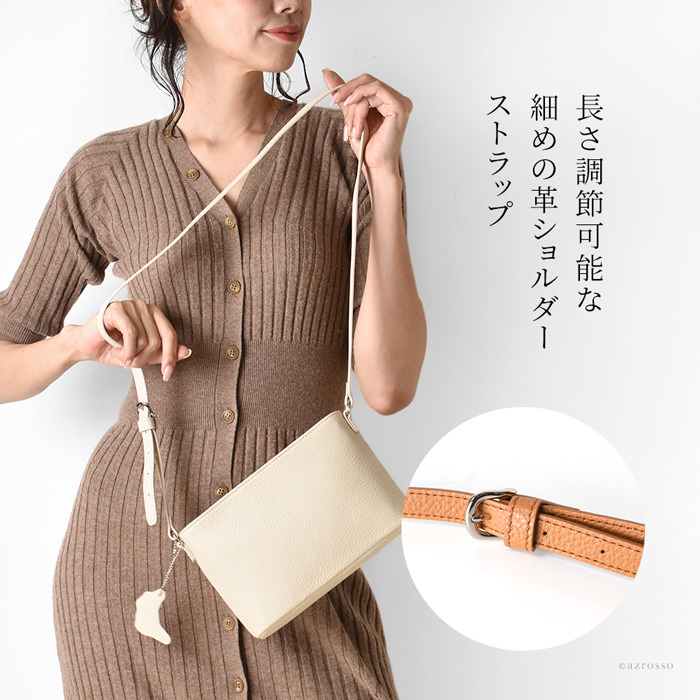 ミニ ショルダーバッグ レザー 日本製 大阪カバン OSAKA KABANの通販｜シンフーライフ