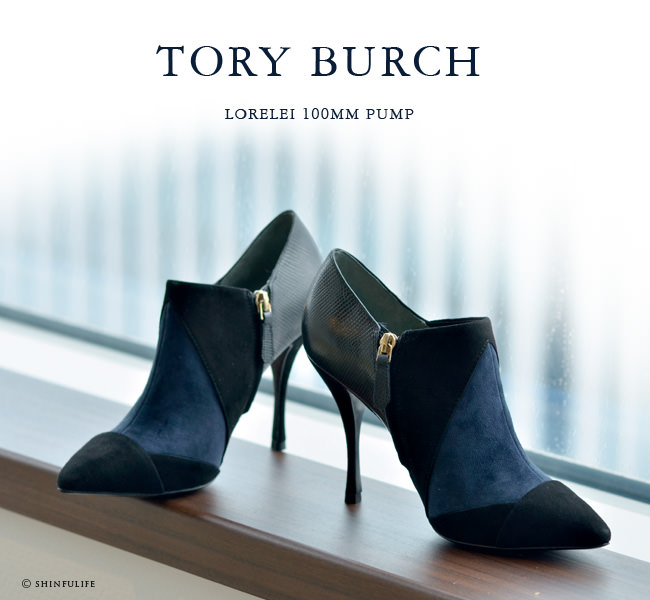 トリーバーチ TORY BURCHレザー ハイヒールブーツ