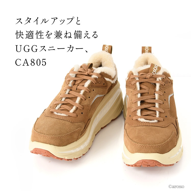 UGG（アグ）の厚底デザインとムートンレザーがおしゃれなメンズシューズ UGG Spill Seam 1114150 CA805