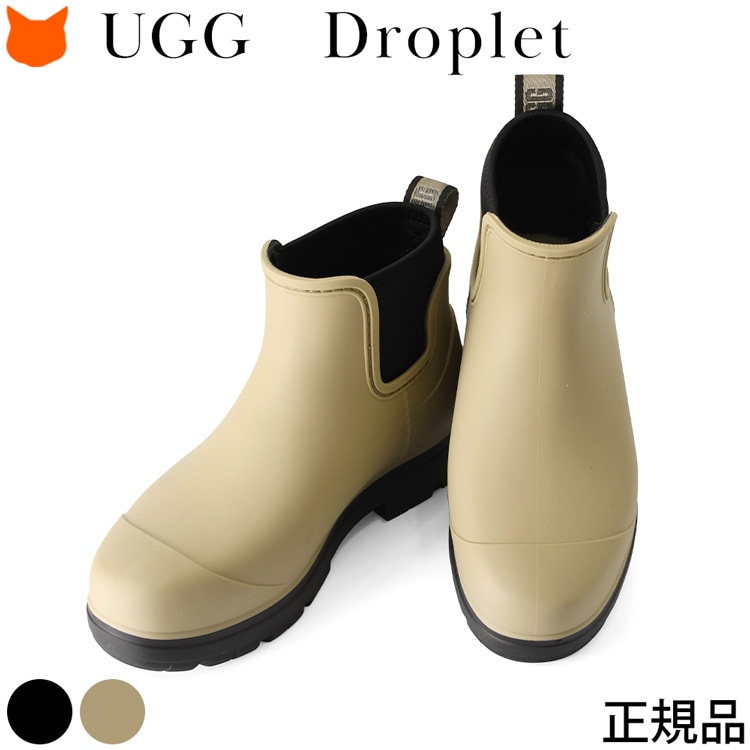 UGG Droplet レインブーツ サイドゴア ショート ヒール