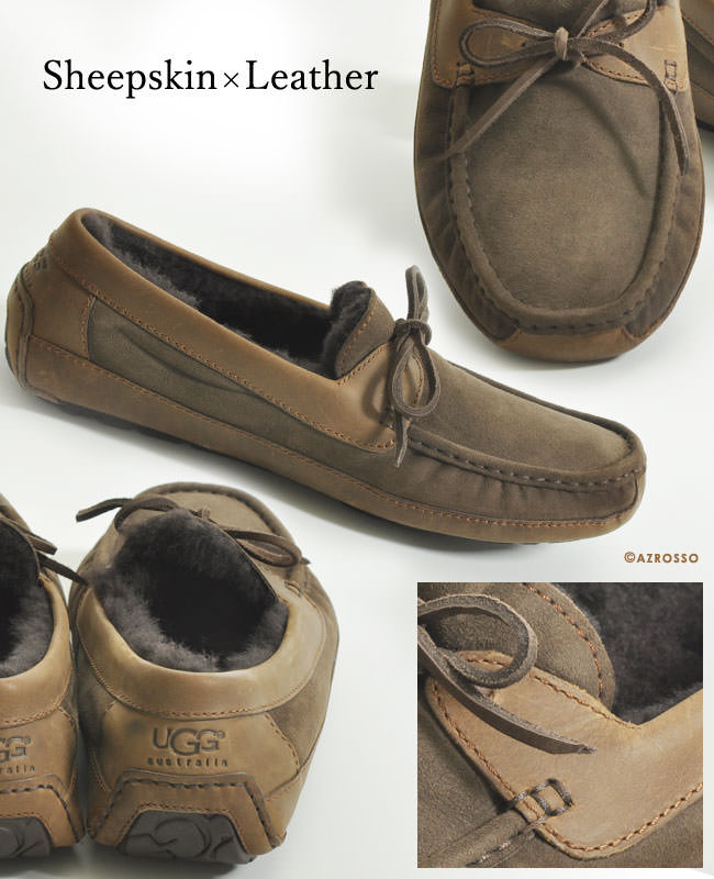 ムートン モカシン ファー Ugg メンズアグ バイロン Byron Mens