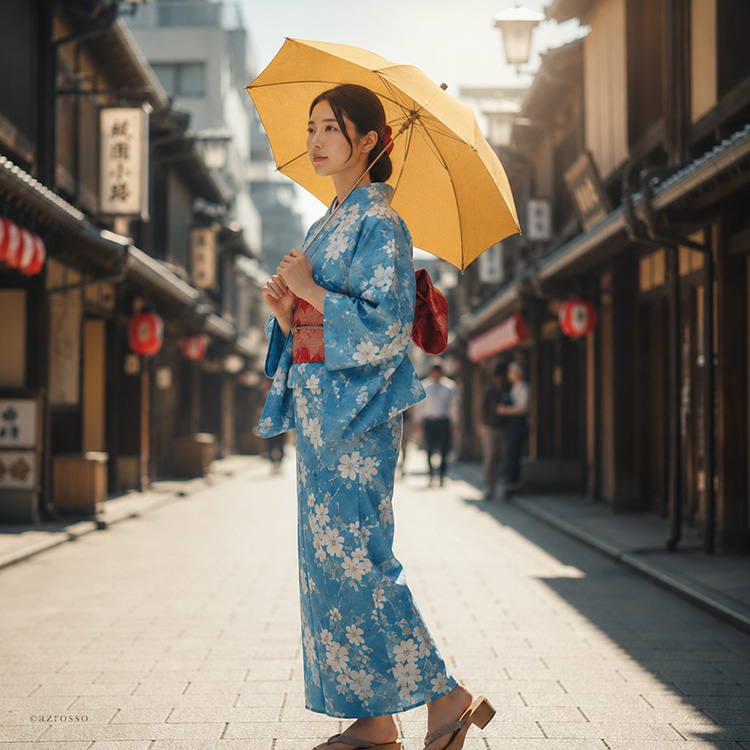 モデル画像 黄朽葉
