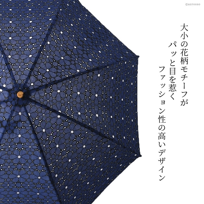 東京老舗の傘工房、WAKAOから美しいフラワーレース日傘